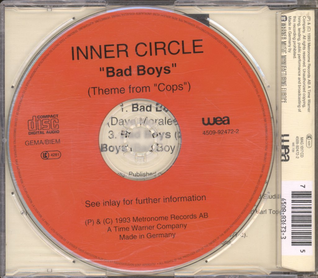 Inner Circle - Bad Boys - Cd