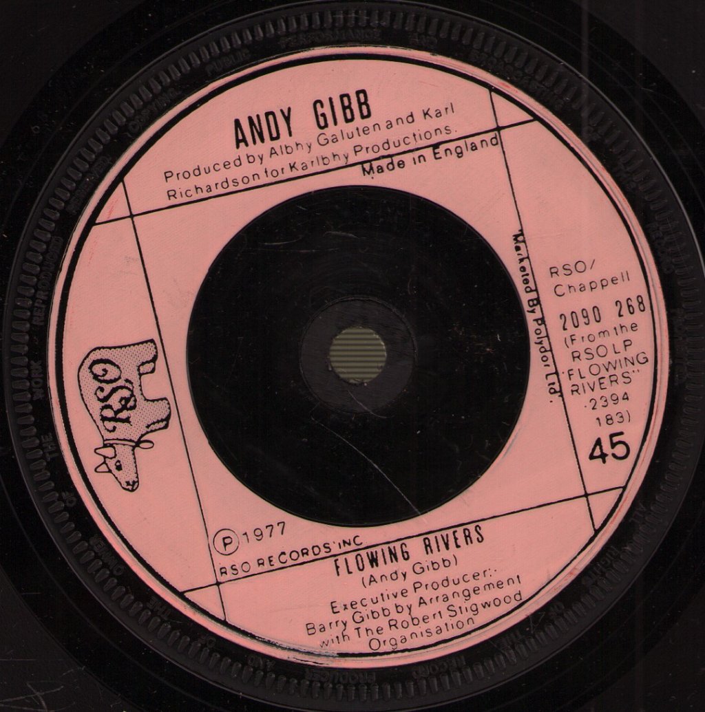 Andy Gibb - Love Is Thicker Than Water - 7 Inch