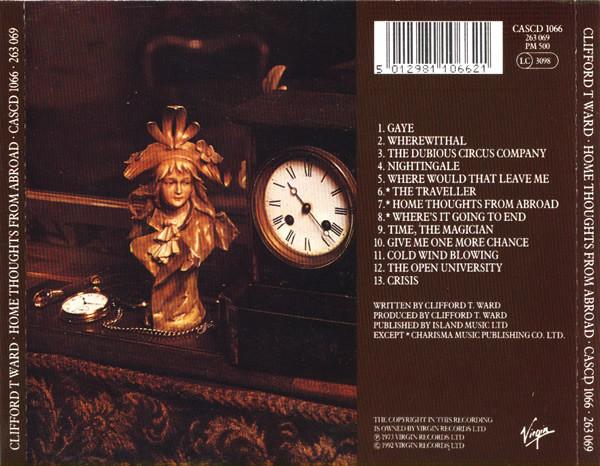 Clifford T. Ward - Home Thoughts - Cd