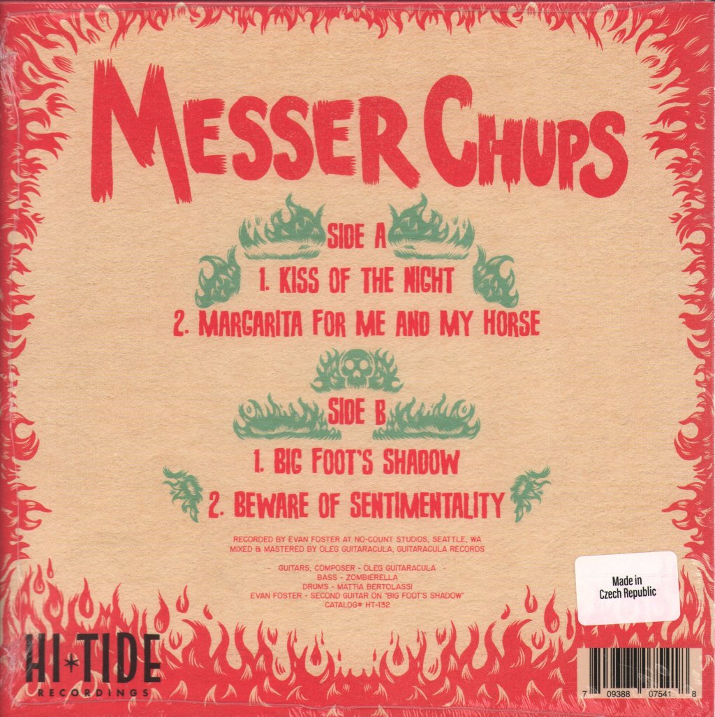 Messer Chups - Don't Worry, Be Creepy - 7 Inch