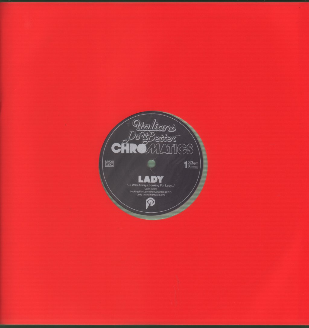 Chromatics - Lady - 12 Inch