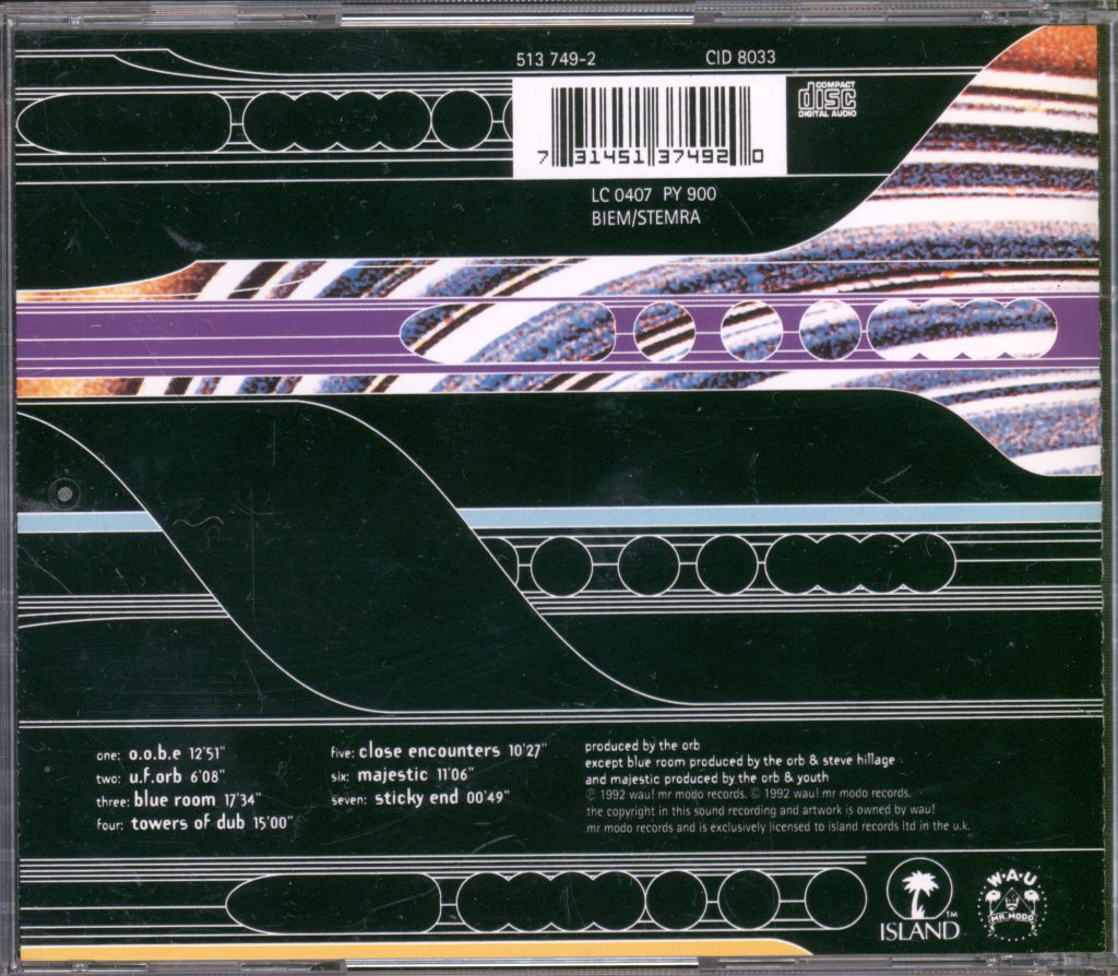 ORB - U.F.Orb - Cd