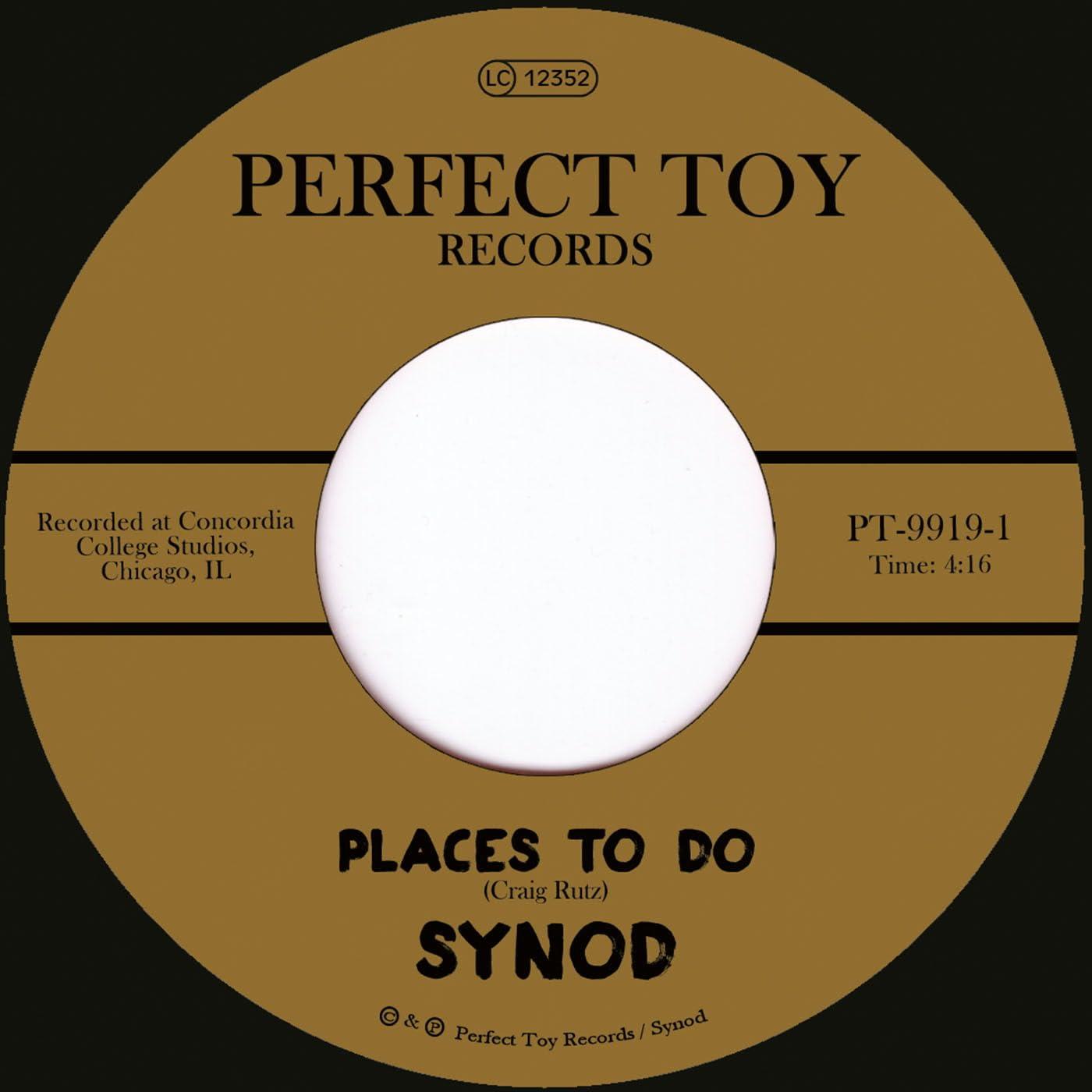 Synod - Places To Do - 7 Inch