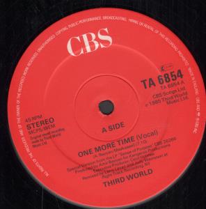 Third World (Reggae) - One More Time - 12 Inch