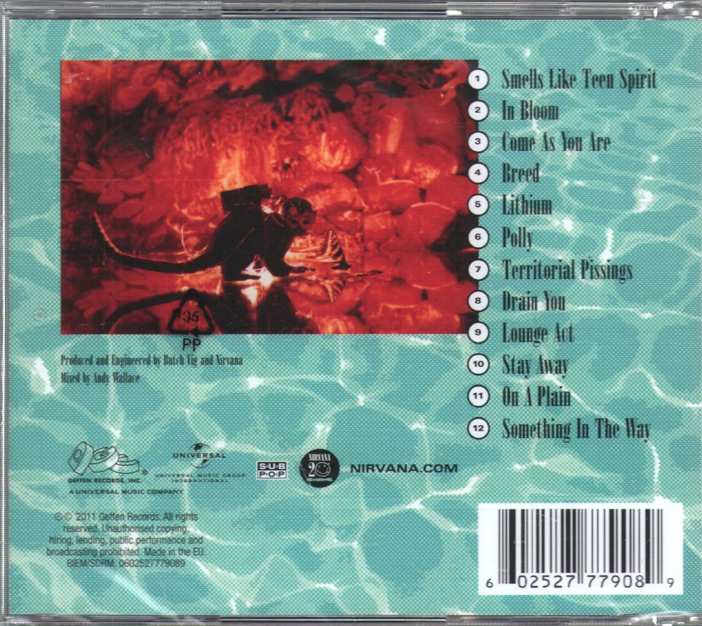 Nirvana - Nevermind - Cd