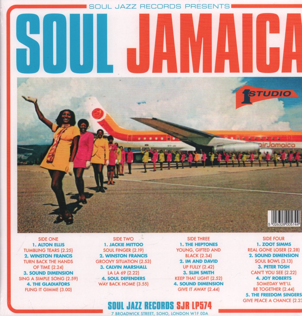 Various Artists - Soul Jamaica - Double Lp