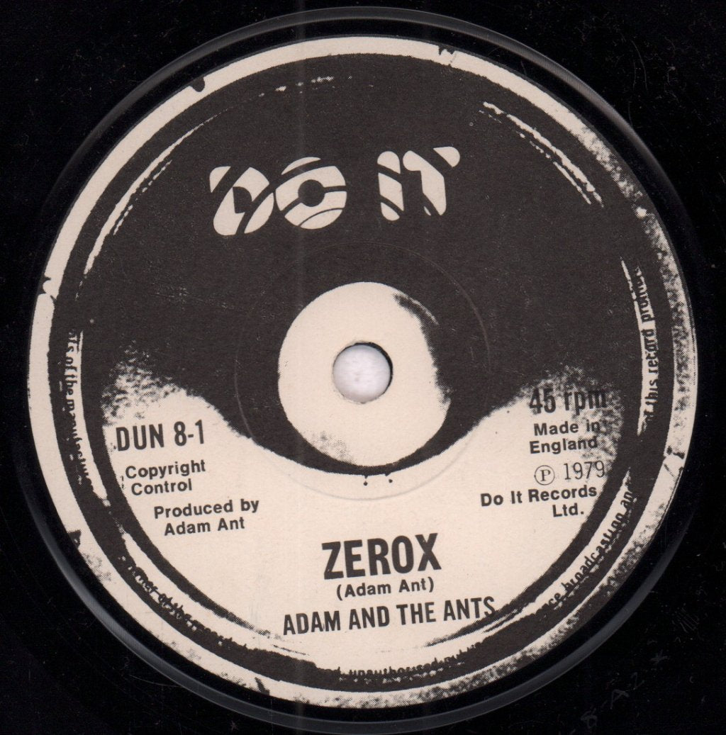 Adam And The Ants - Zerox - 7 Inch