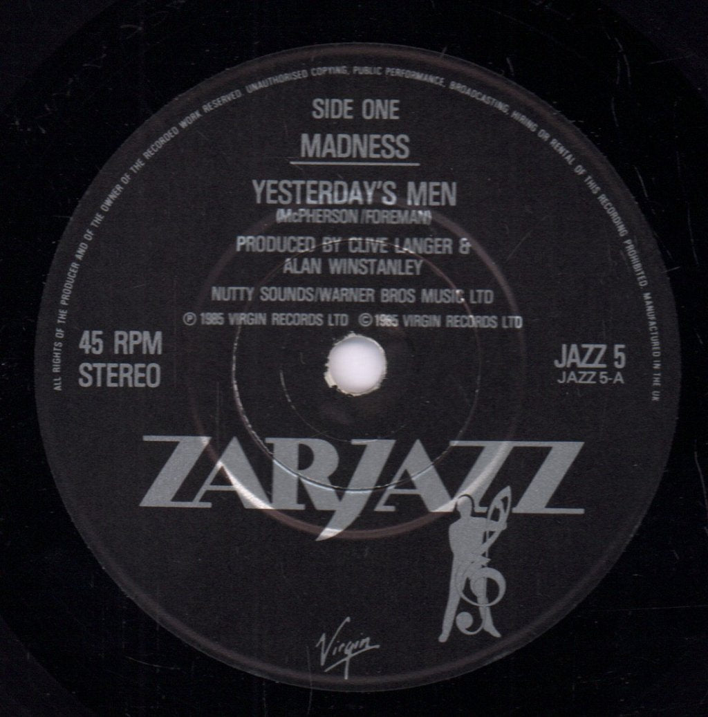 Madness - Yesterday's Men - 7 Inch