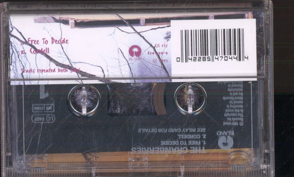 Cranberries - Free To Decide - Cassette