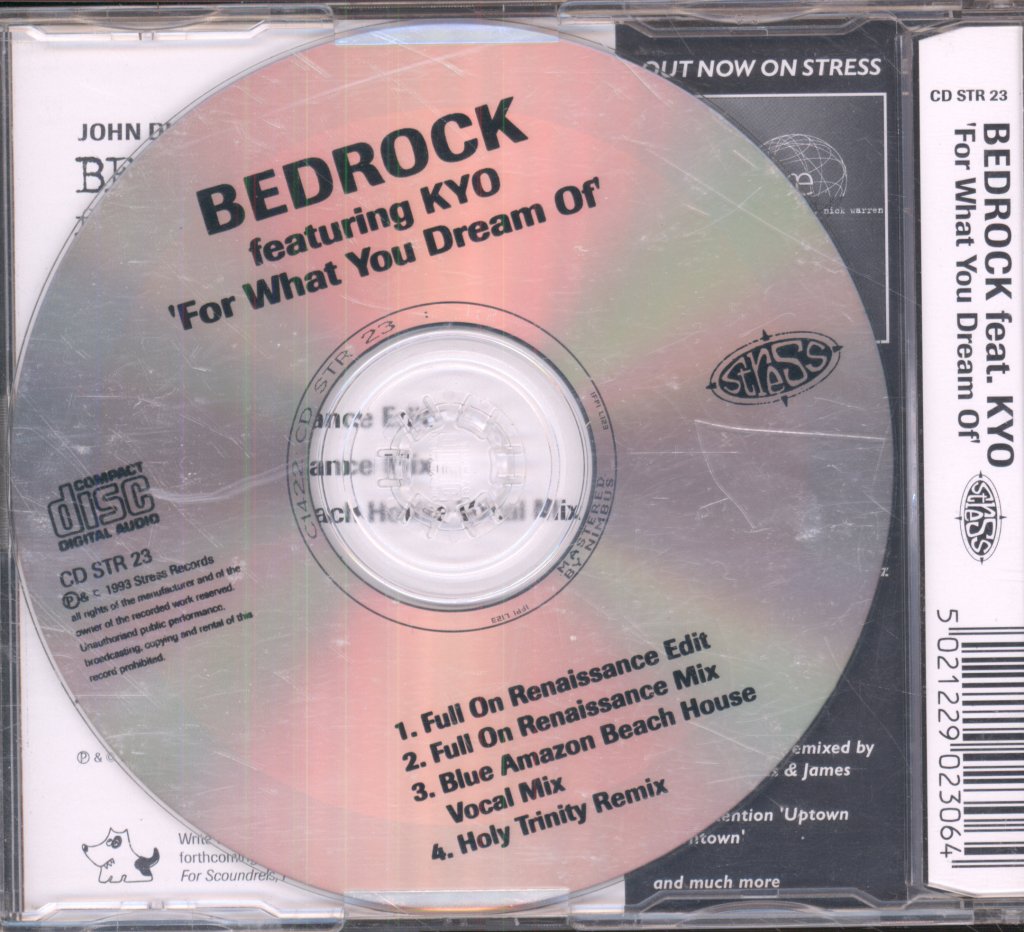 Bedrock Featuring KYO - For What You Dream Of - Cd