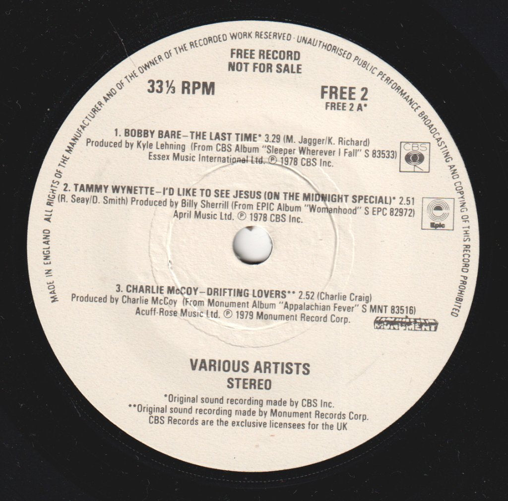 Various Artists - Fresh Country Cream - 7 Inch