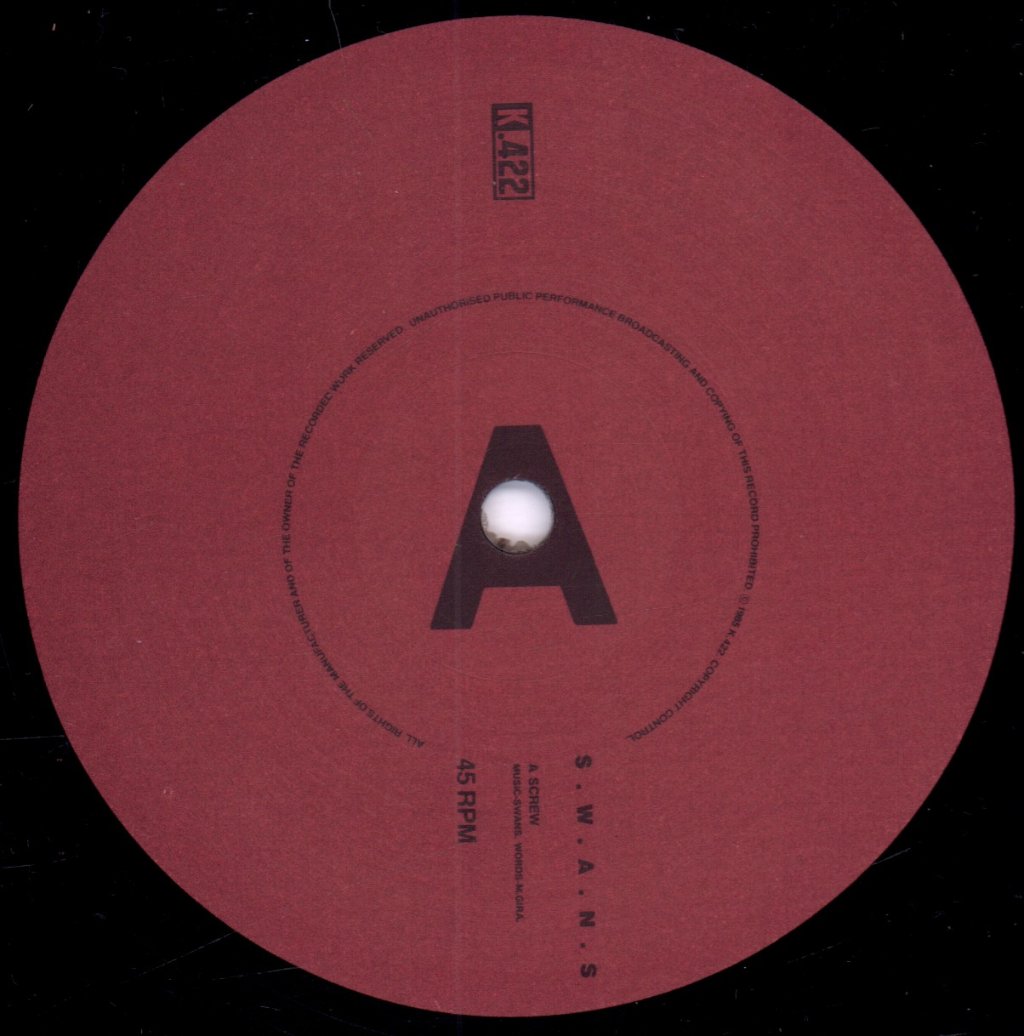 Swans - A Screw - 12 Inch