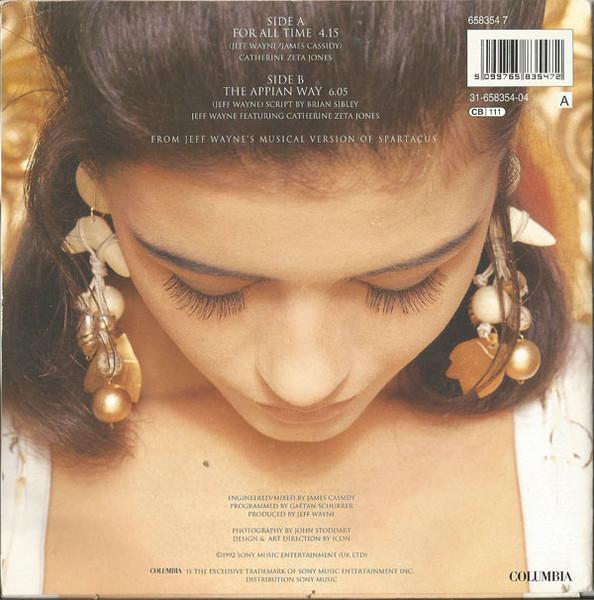 Catherine Zeta Jones - For All Time - 7 Inch