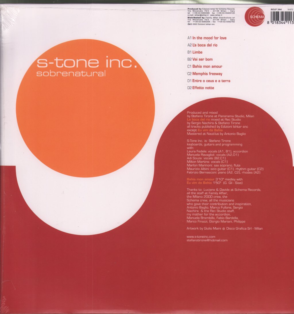 S-Tone Inc. - Sobrenatural - Double Lp
