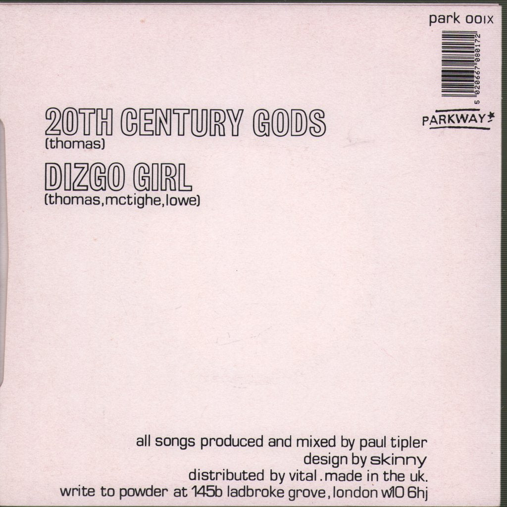 Powder - 20Th Century Gods - 7 Inch