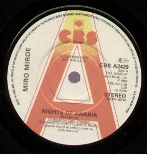 Miro Miroe - Nights Of Arabia - 7 Inch