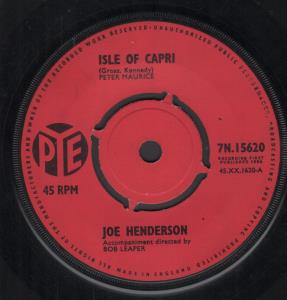 Joe Henderson - Isle Of Capri - 7 Inch