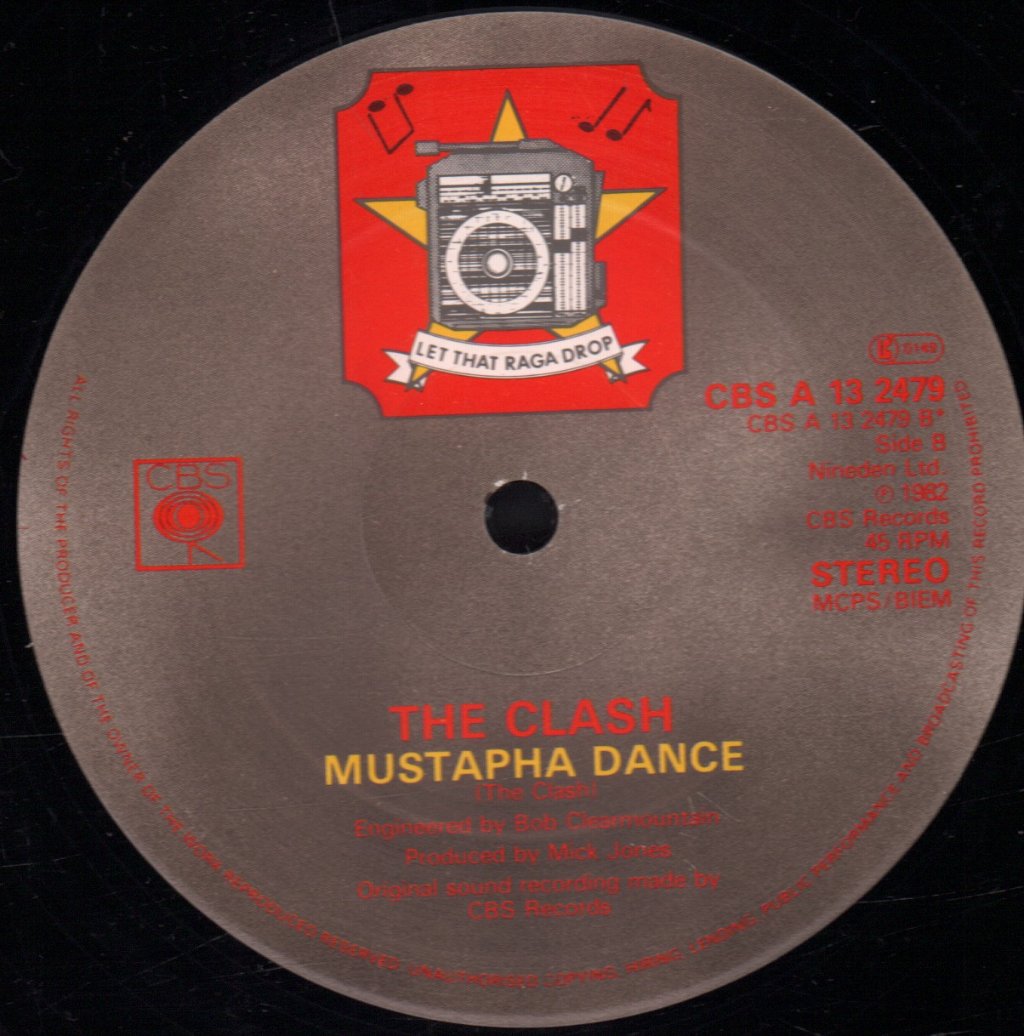 Clash - Rock The Casbah - 12 Inch