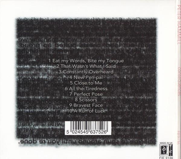 Peter Hammill - Consequences - Cd