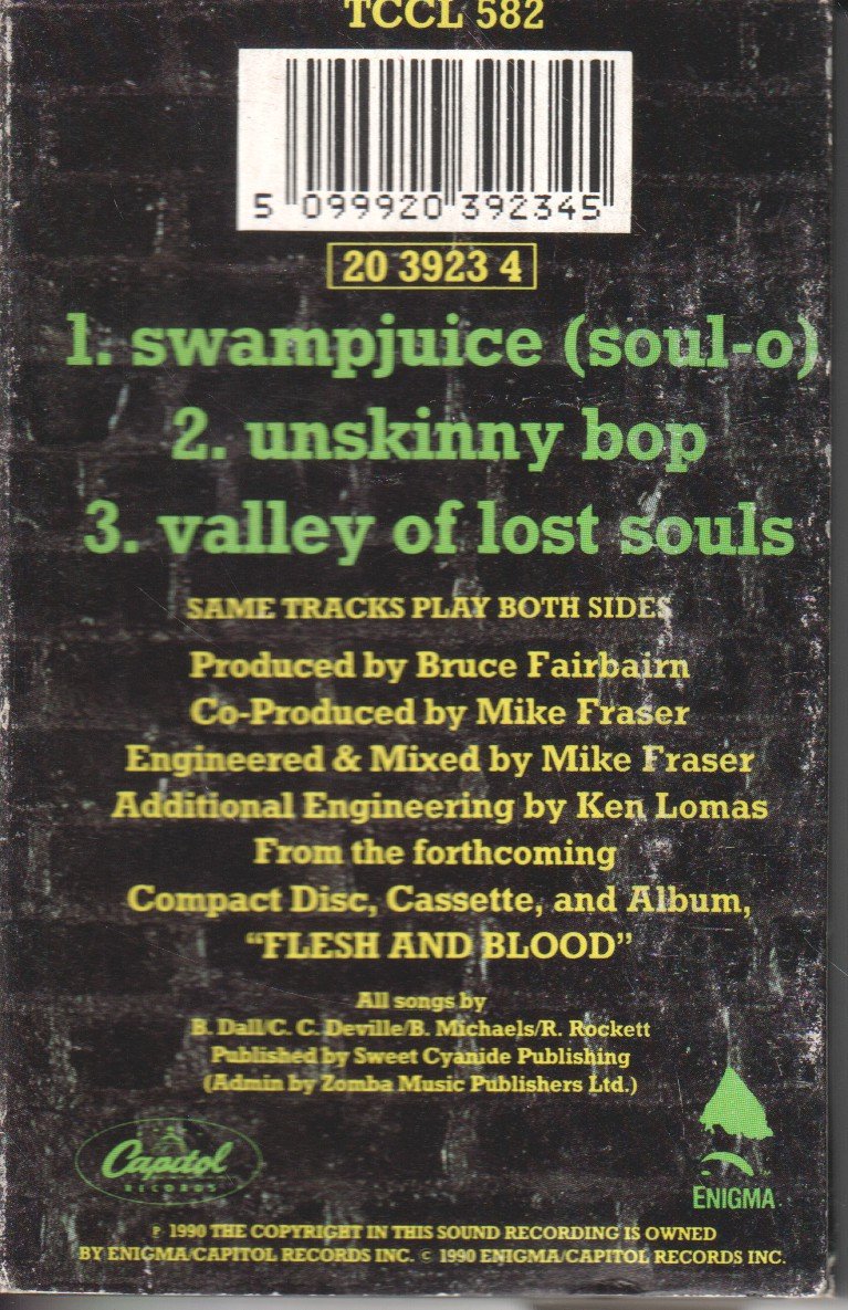 Poison - Unskinny Bop - Cassette