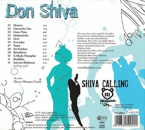 Don Shiva - Shiva Calling - Cd