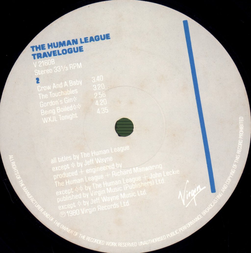 Human League - Travelogue - Lp