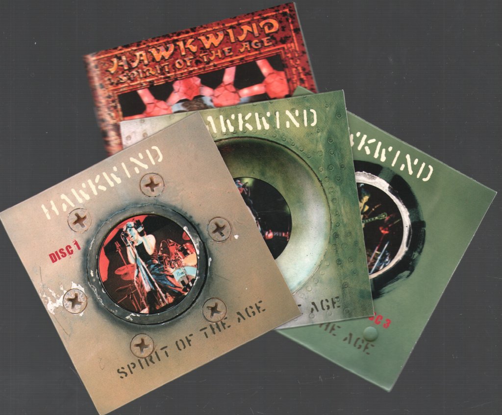 Hawkwind - Spirit Of The Age - An Anthology 1976-1984 - Cd Set