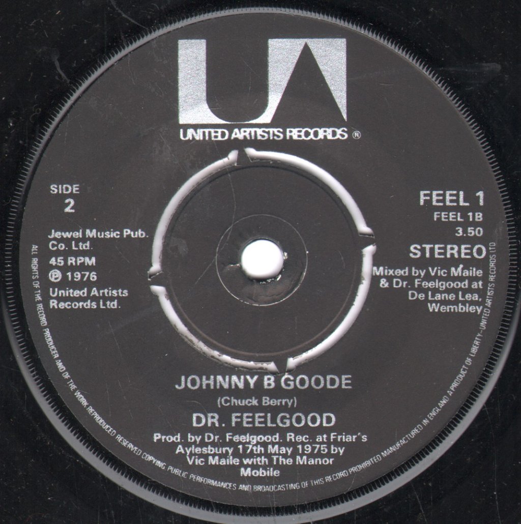 Dr Feelgood - Riot In Cell Block No.9 - 7 Inch