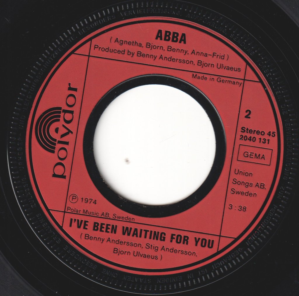 ABBA - So Long - 7 Inch