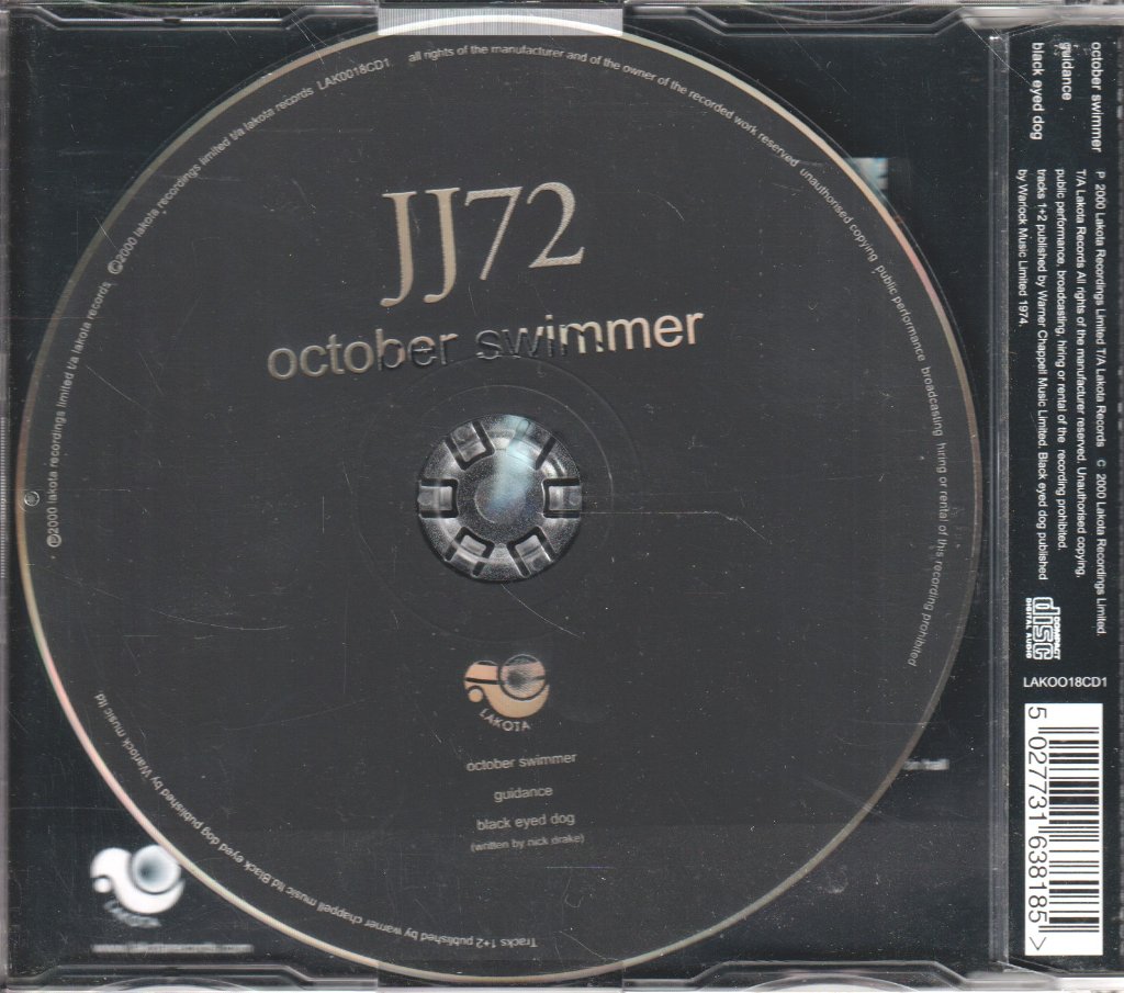 Jj72 - October Swimmer - Cd