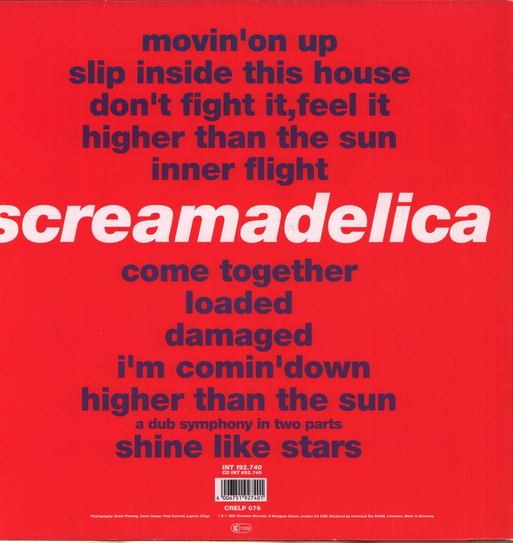 Primal Scream - Screamadelica - Double Lp