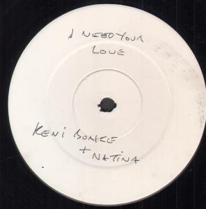 Keni Burke - I Need You - 12 Inch