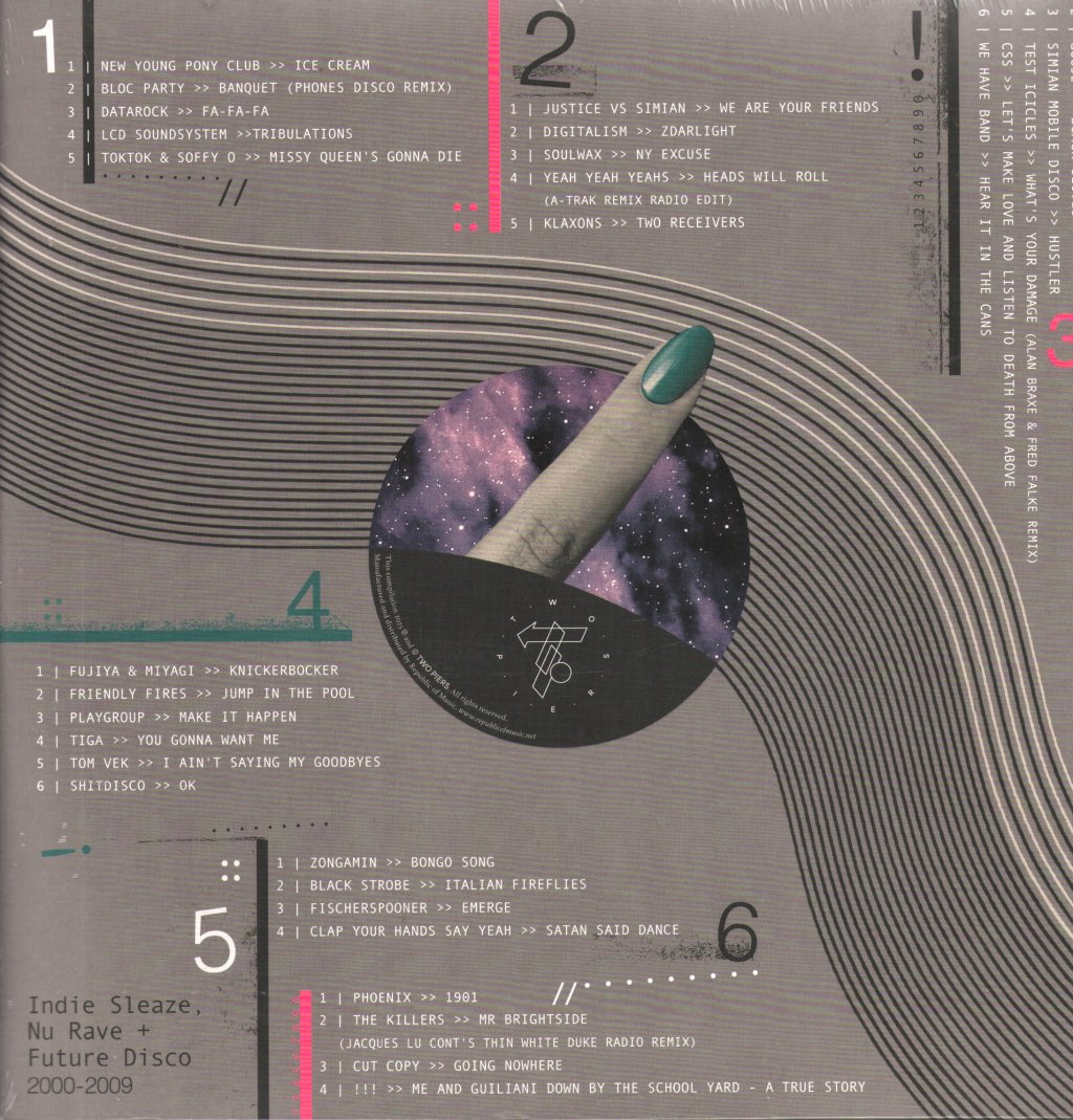 Various Artists - Strobes in Space (Indie Sleaze, Nu Rave & Future Disco 2000-2009) - Triple Lp