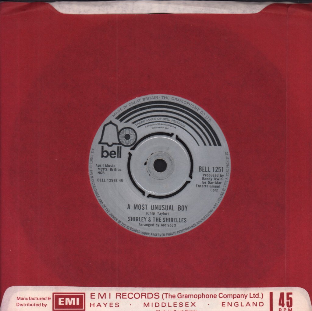 Shirley And The Shirelles - Look What You've Done To My Heart - 7 Inch