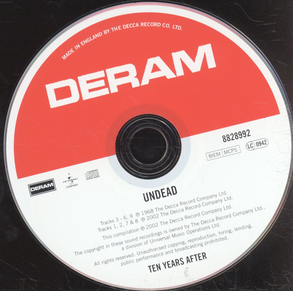 Ten Years After - Undead - Cd