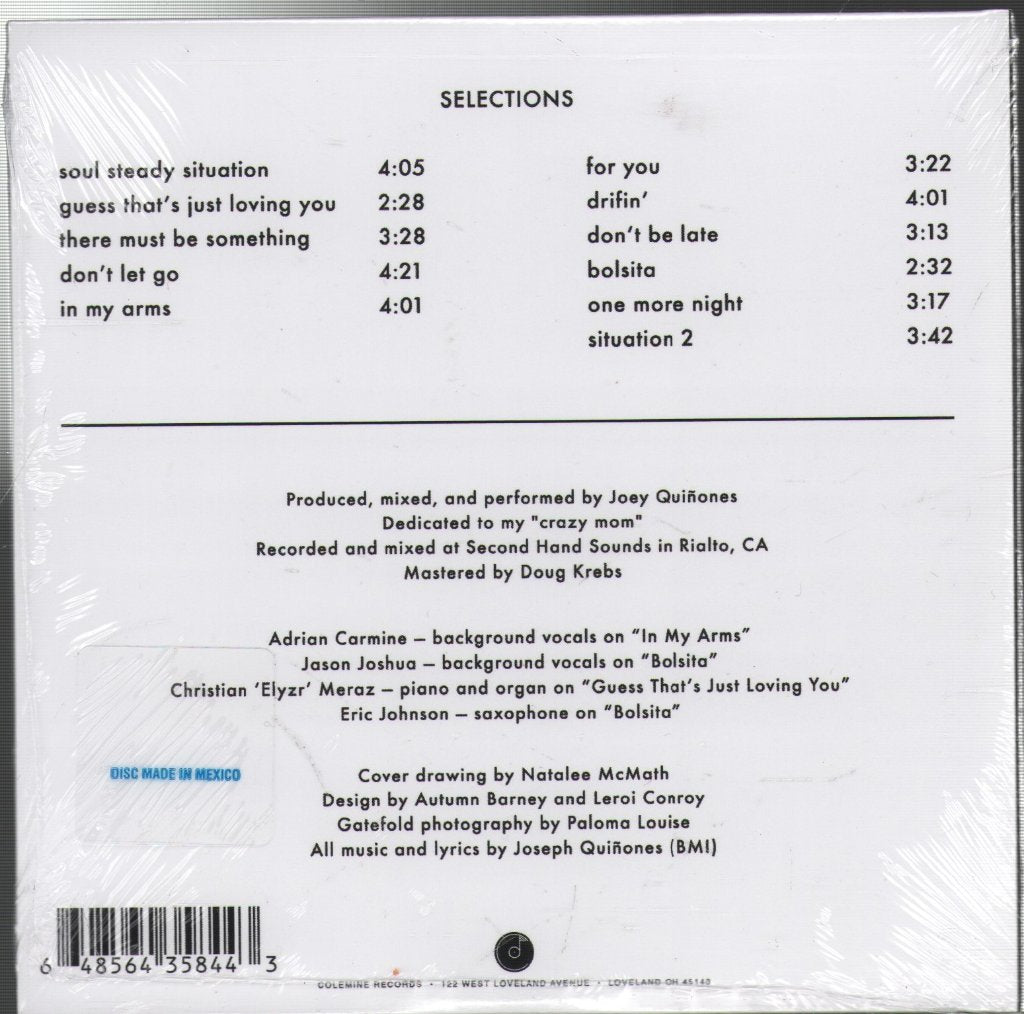 Joey Quiñones - Inna Soul Steady Situation - Cd