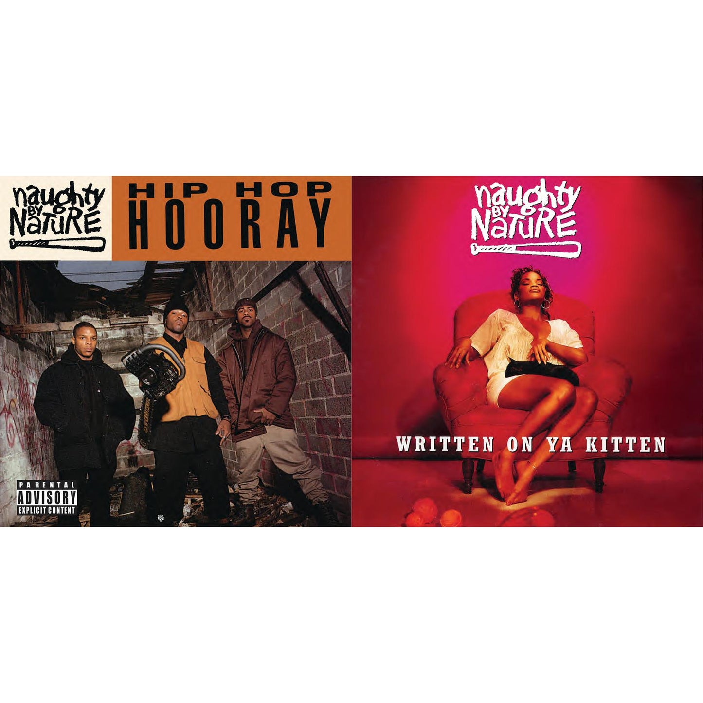 Naughty By Nature - Hip Hop Hooray/Written On Ya Kitten - 7 Inch