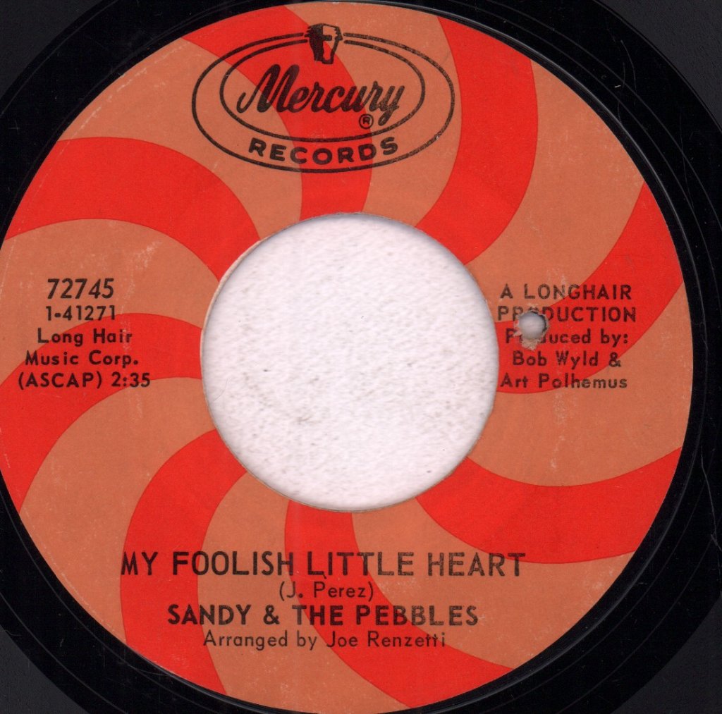 Sandy & The Pebbles - He's My Kind Of Fellow - 7 Inch