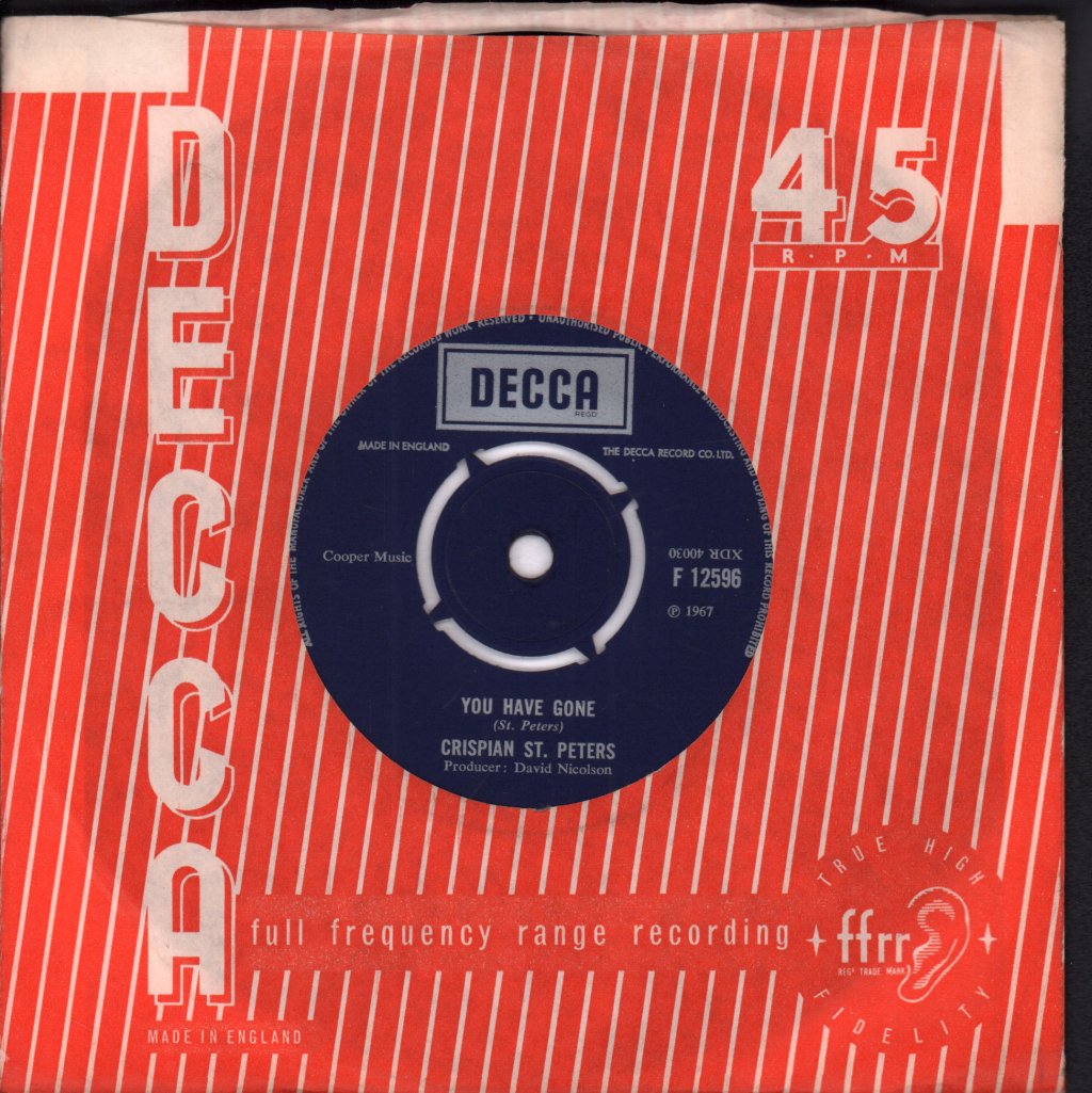 Crispian St Peters - Almost Persuaded - 7 Inch