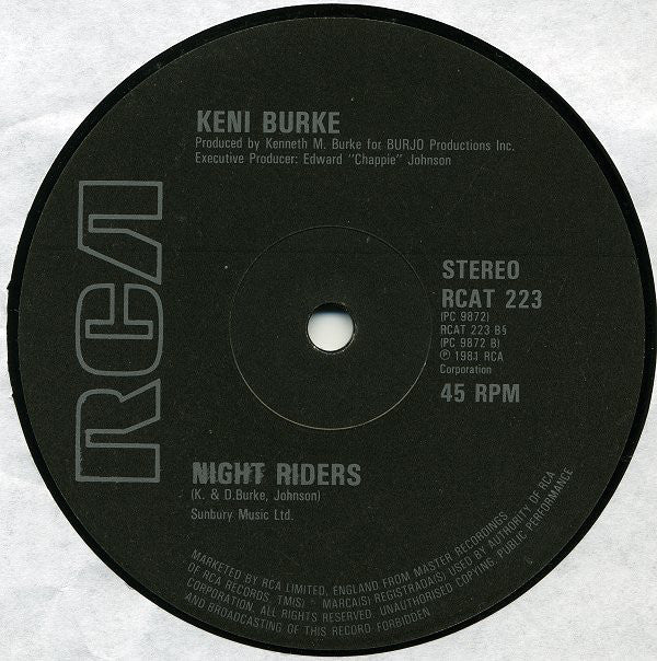 Keni Burke - Shakin' - 12 Inch