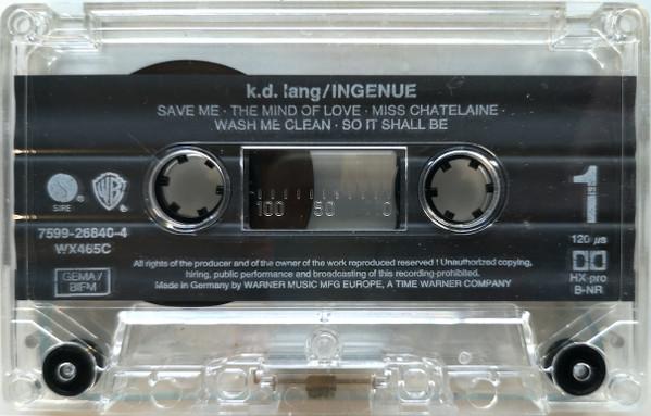 K.D. Lang - Ingénue - Cassette