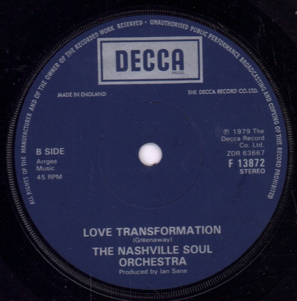 Nashville Soul Orchestra - Soap - 7 Inch
