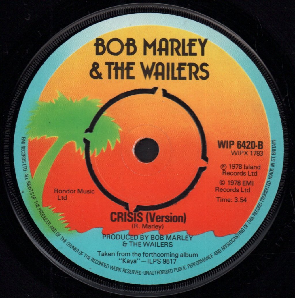 Bob Marley And The Wailers - is this love - 7 Inch