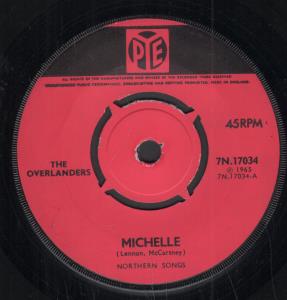 Overlanders - Michelle - 7 Inch