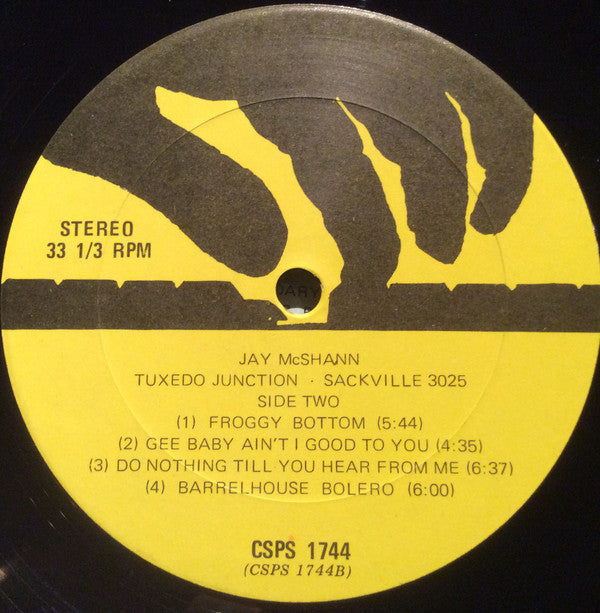 Jay Mcshann - Tuxedo Junction - Lp