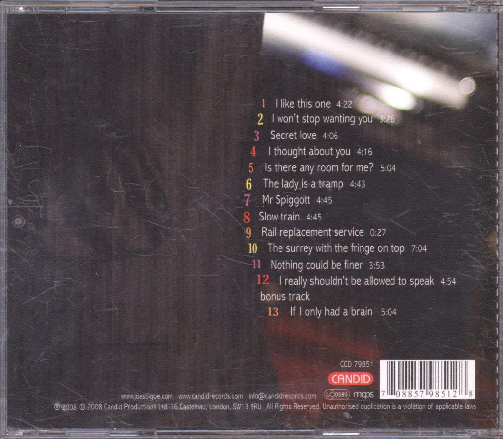 Joe Stilgoe - I Like This One - Cd