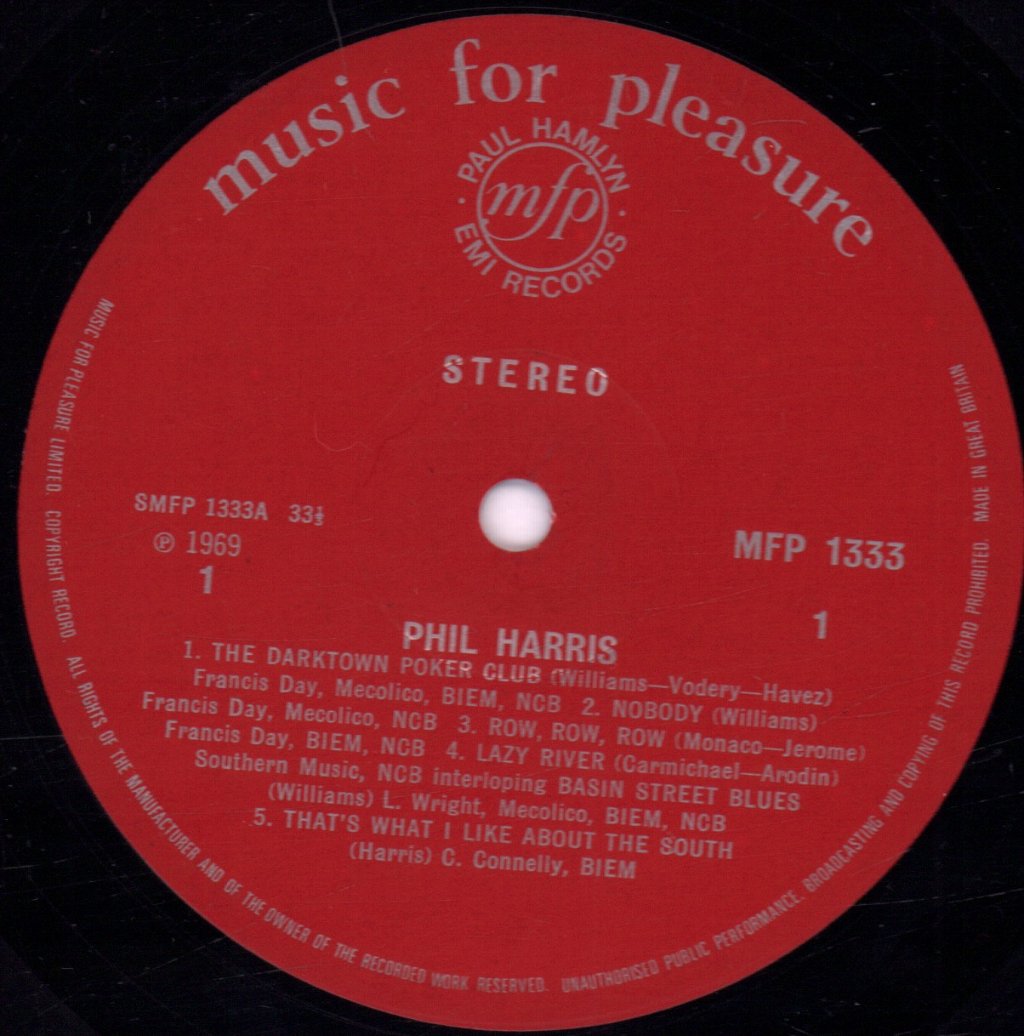 Phil Harris - Woodman Spare That Tree - Lp