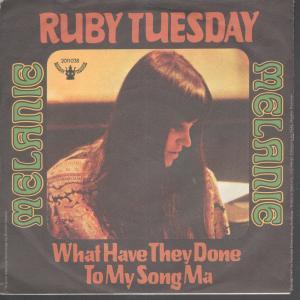 Melanie - Ruby Tuesday - 7 Inch