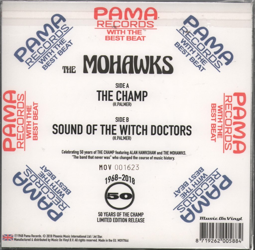 Mohawks - Champ - 7 Inch