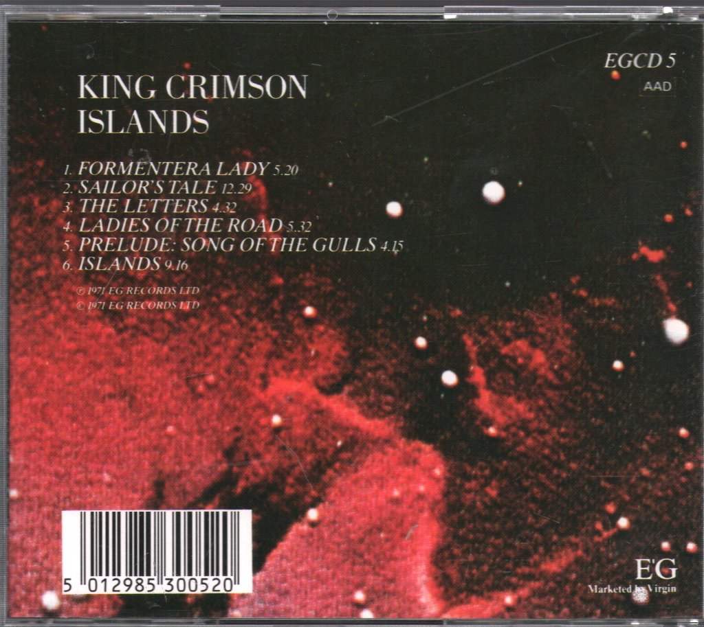 King Crimson - Islands - Cd